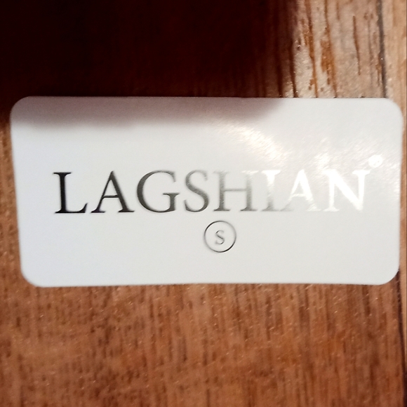 LAGSHAN One Peice Bathing Suit Strapy White Size S - Picture 2 of 2